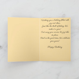 Hooked on Birthday Fun Kort