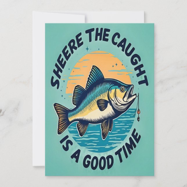 Hooked on Fun Inbjudningar (Framsida)