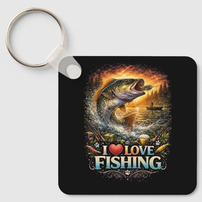 Hooked on the Horizon Nyckelring (Framsida)