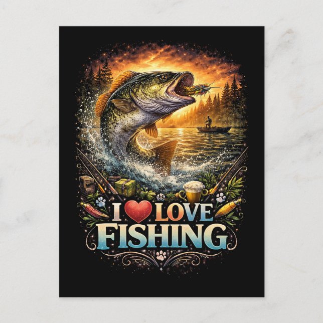 Hooked on the Horizon Vykort (Framsida)