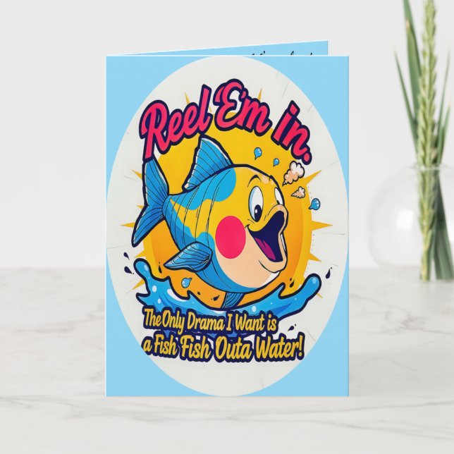 Hooked on You Birthday  Kort (Framsida)