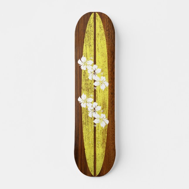 Hookipa Vintage Surfa Skateboard Bräda 21,5 Cm (Framsida)