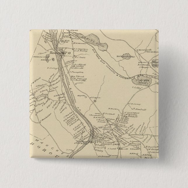 Hooksett, Merrimack Co. Knapp (Framsida)