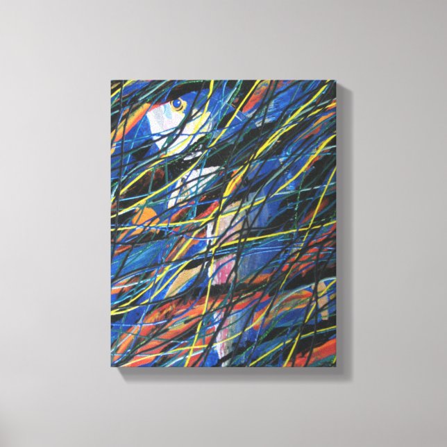 Hooky från skolan canvastryck (Framsida)