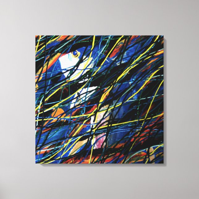 Hooky från skolan canvastryck (Framsida)