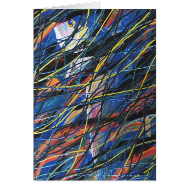 Hooky från skolan hälsningskort (Framsidan)