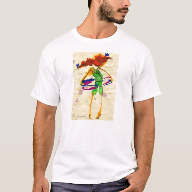 hoolaringflicka tee (Framsida)