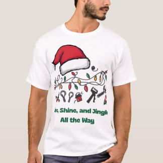 hooliday christmas t shirt