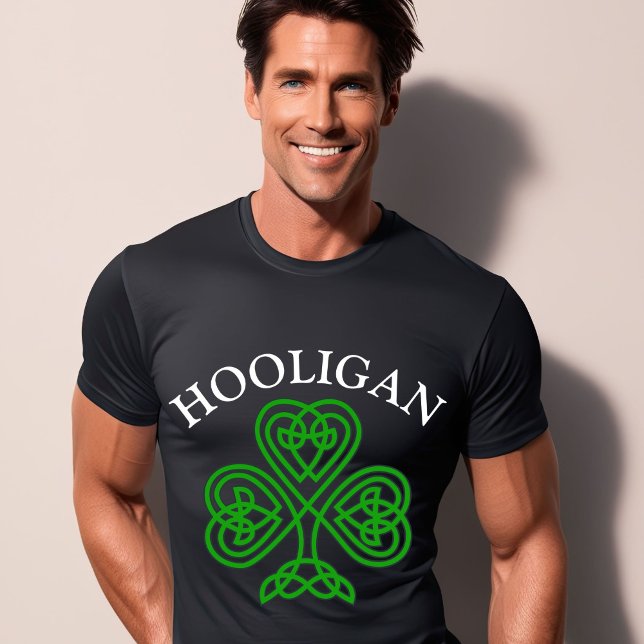 Hooligan Funny St. Patrick's Day T-shirt (Skapare uppladdad)