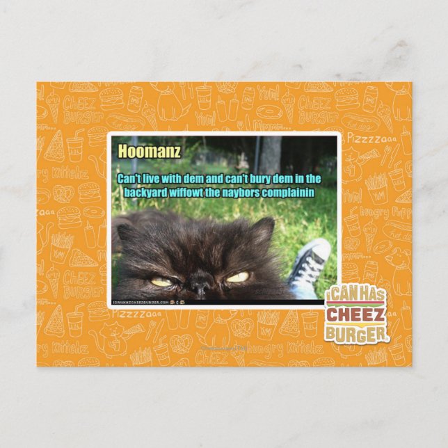 Hoomanz Vykort (Framsida)