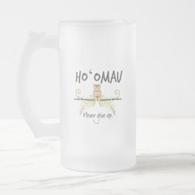 Ho'Omau Tiki Frostat Ölglas (Vänster)