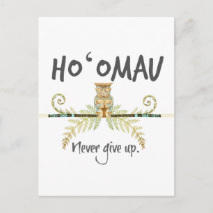 Ho'Omau Tiki Vykort