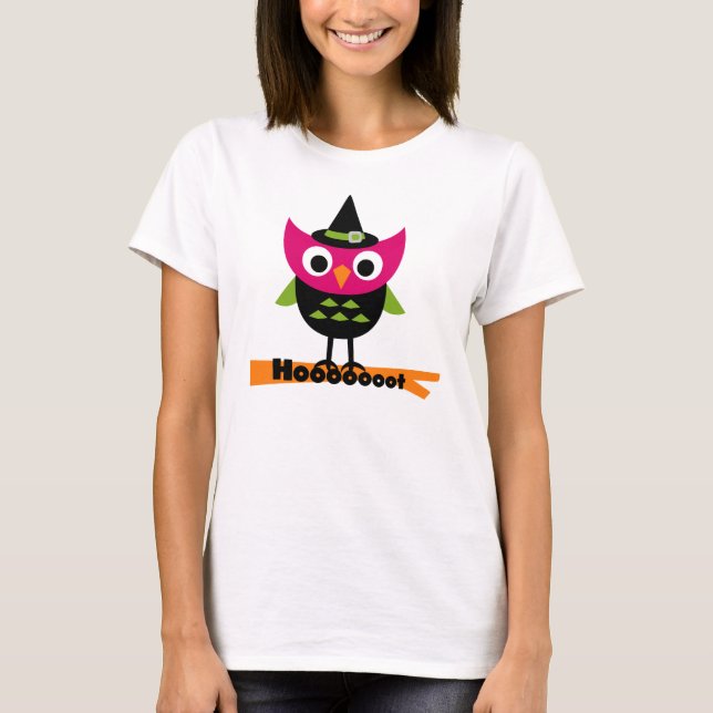 Hoooot Uggla Halloween T-shirts och gåvor (Framsida)