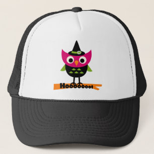 Hoooot Uggla Halloween T-shirts och gåvor Truckerkeps