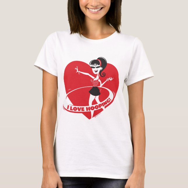 Hoooping Diva: Tanktop T-shirt (Framsida)