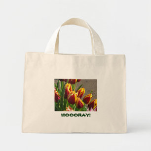 HOOORAY! presenter Vår Tulpan Trädgårds Totebags Mini Tygkasse