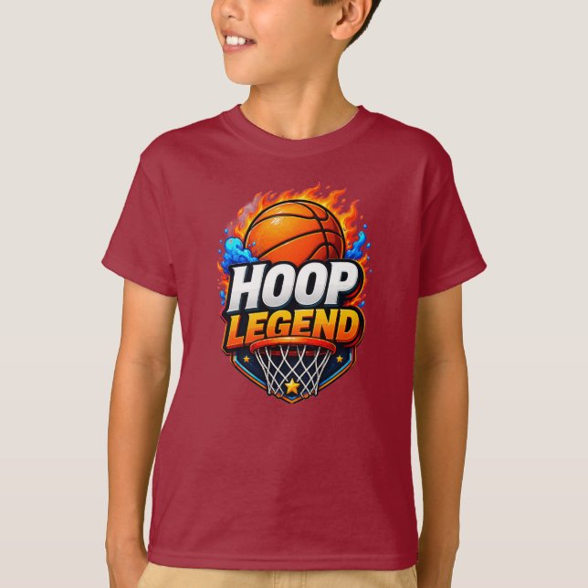 Hoop Legend Barn T-Shirt (Framsida)