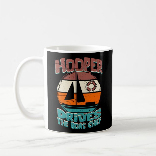 Hooper driver Boat Chief Kaffemugg (Vänster)