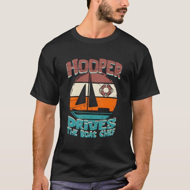 Hooper driver Boat Chief T Shirt (Framsida)