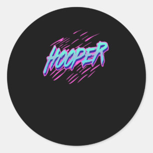 Hooper Slash Runt Klistermärke