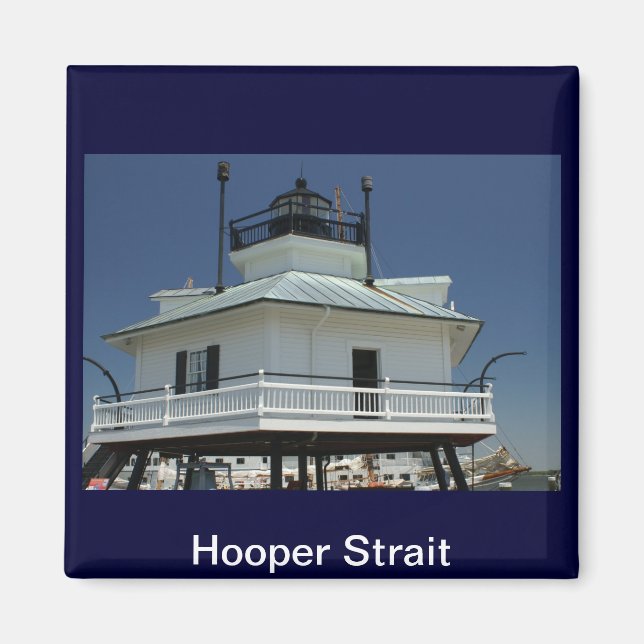 Hooper Strait Lighthouse Magnet (Framsidan)