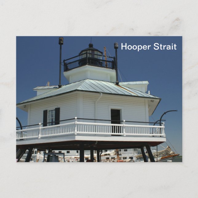 Hooper Strait Lighthouse Vykort (Framsida)