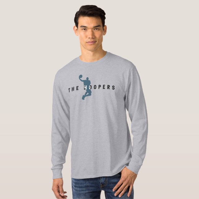 Hoopererna ( Light ) | MANAR LÅNGÄRMAD T Shirt (Hel framsida)