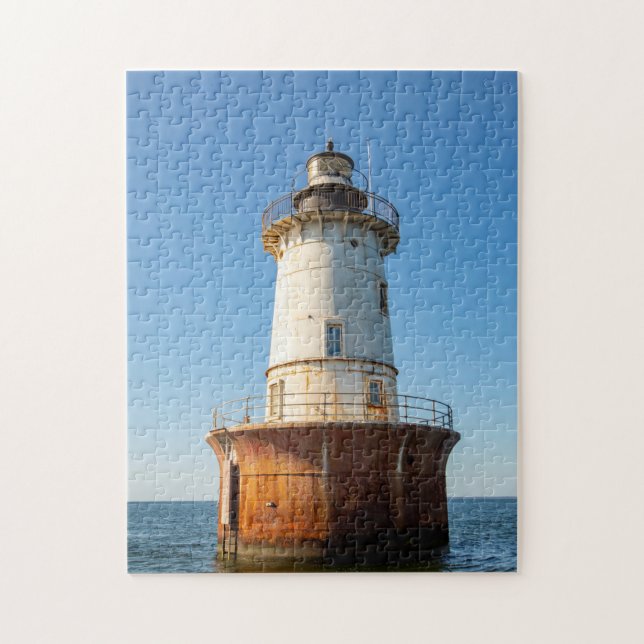 Hoopers Island fyr Pussel (Vertikal)