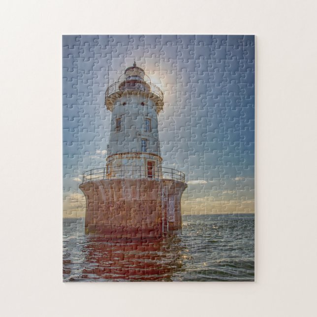 Hoopers Island fyr Pussel (Vertikal)