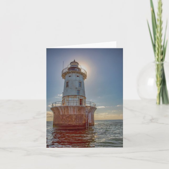 Hoopers Island Lighthouse Kort (Framsida)