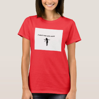 Hooping av väntetid t-shirt