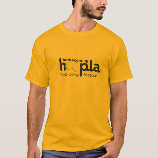 HooplaguldT-tröja Tee Shirt (Framsida)