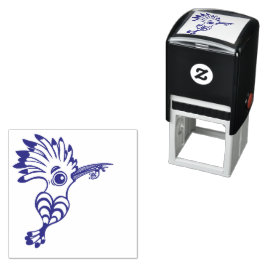 Hoopoe Bird Självfärgande Stämpel