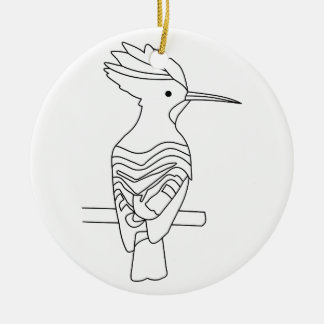 Hoopoe Ornament