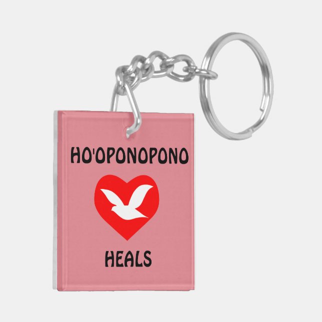 Ho'oponopono att läka som är dubbelsidigt, (Vänster Baksida)