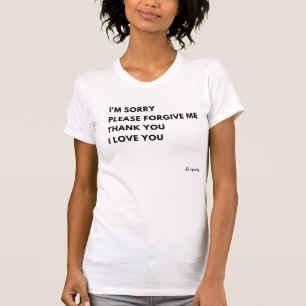 Ho'oponopono kvinnor t shirt