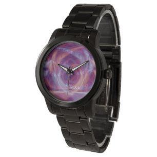 Ho'oponopono Lila Smoke Armbandsur