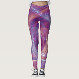 Ho'oponopono Lila Smoke Leggings