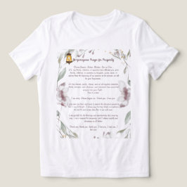 Ho'oponopono Prayer för välstånd T Shirt