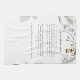 Ho'oponopono Prayer Mugg Kökshandduk