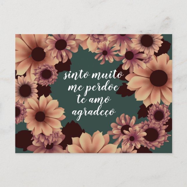 Ho'oponopono Vykort (Framsida)