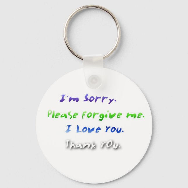 Hooponoponoponos nyckelkedja nyckelring (Framsida)