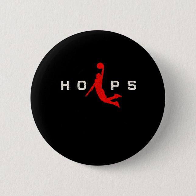 Hoops - Baseboll Knapp (Framsida)