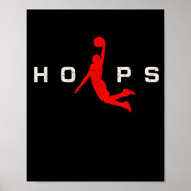 Hoops - Baseboll Poster (Framsidan)