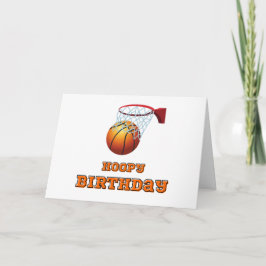 Hoopy Birthday Greeting Card Kort