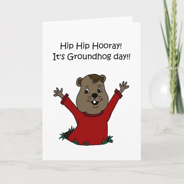Hooray dess Groundhog dag 2 Kort (Framsida)