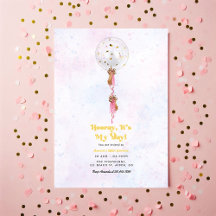 Hooray, det är min dag! Minimal Födelsedagsfest