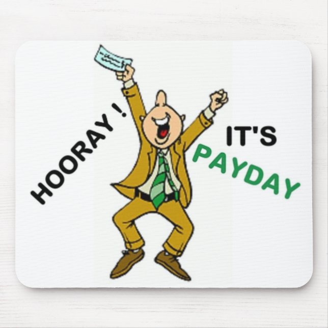 HOORAY! DET ÄR PAYDAY MUSMATTA (Framsidan)