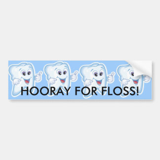 Hooray för Floss Bildekal