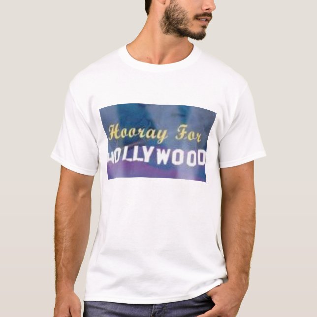 Hooray för Hollywood T-shirt (Framsida)